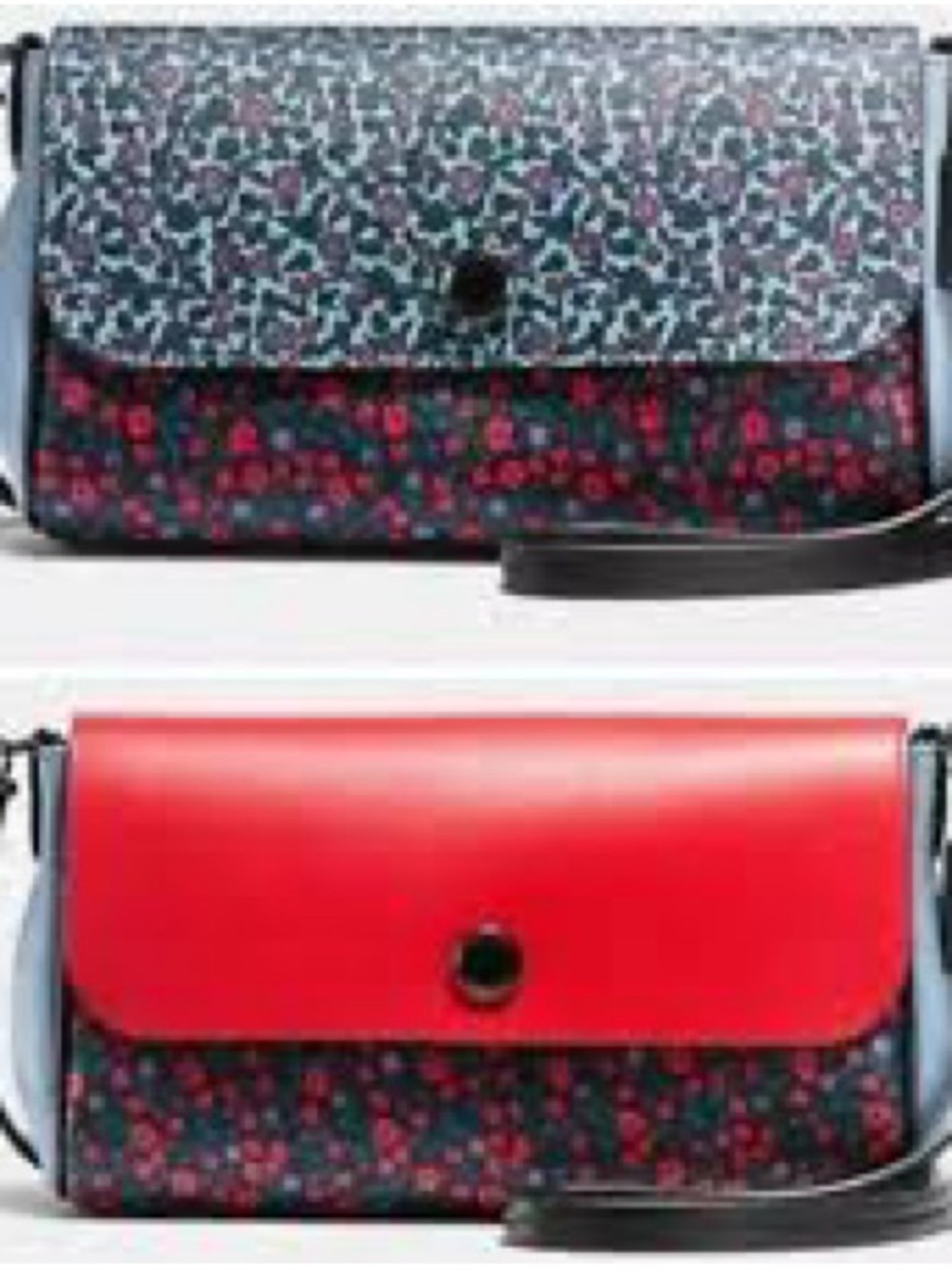 Coach Ranch Floral Reversible Crossbody (Model F59535)